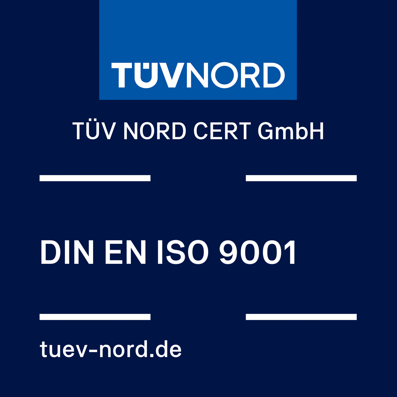DIN EN ISO 9001 Zertifikat Zertifizierung