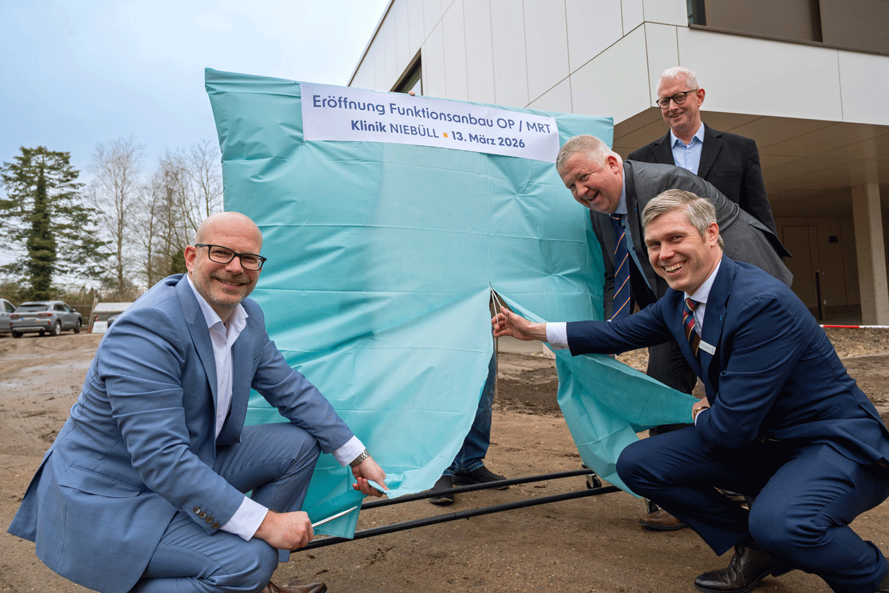 Klinikum Nordfriesland Einweihung OP Anbau Neubau Krankenhaus Klinikum Nordfriesland Einweihung OP Anbau Neubau Krankenhaus